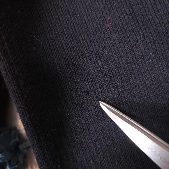 Opening Ceremony Pom Poms Pullover Sweater Womens Medium V-Neck Playful Boho - Picture 11 of 16